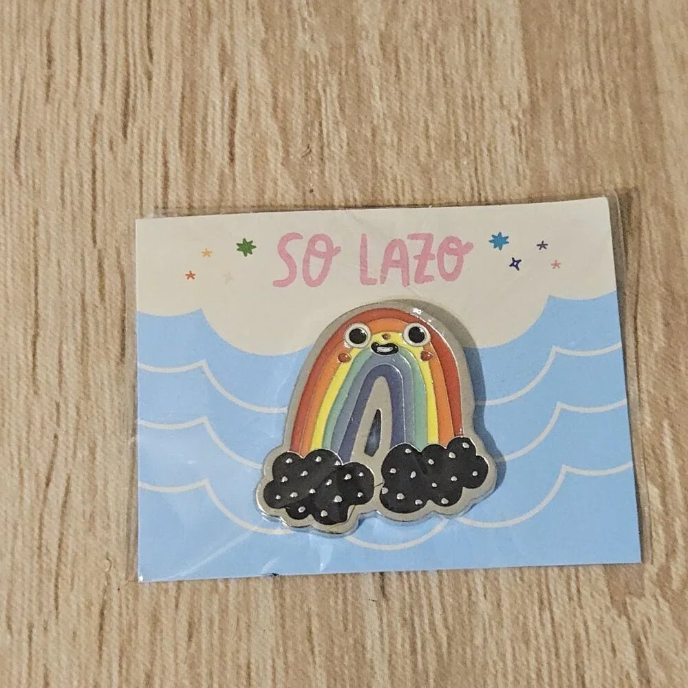 Lot Of 10 Enamel Gay Pride Pins She He They Rainbow Queer Joy  Human Lot #4